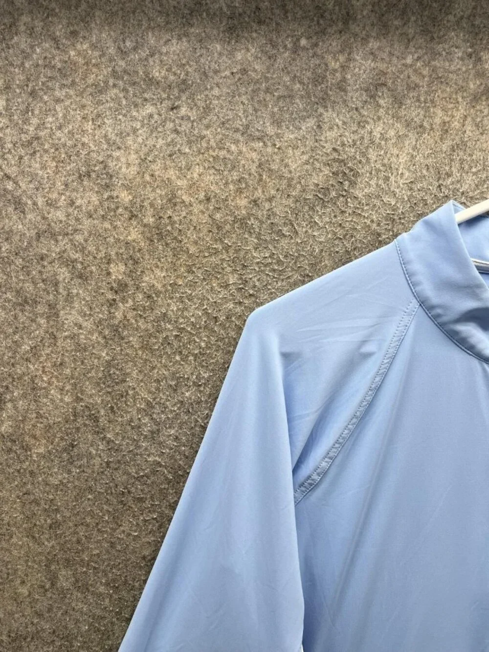 Peter Millar Pullover Womens XL Blue 1/4 Zip Golf Sun Comfort Base UPF 50+ Top